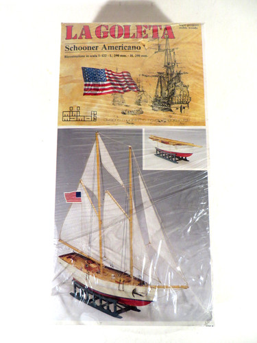 Schooner americano boat model - americano,